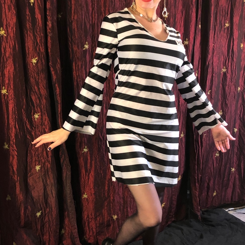 Cute prisoner dress costume